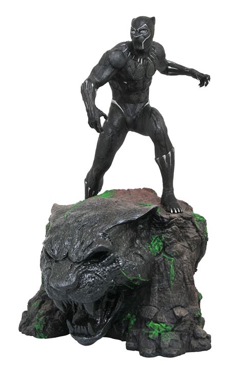 JUL182504 - MARVEL MILESTONES BLACK PANTHER MOVIE STATUE - Previews World