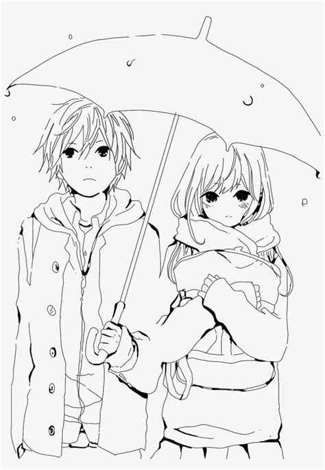 Terbaru 37+ Anime Drawings Easy Boy And Girl