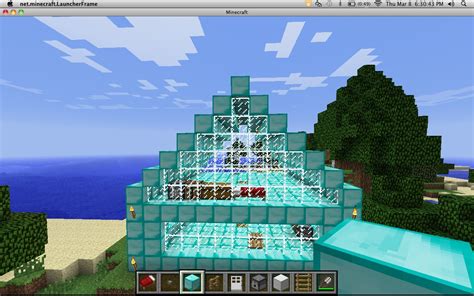 diamond house Minecraft Map