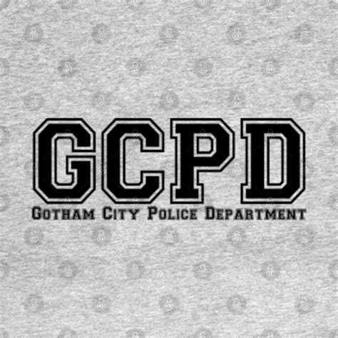 GCPD - Gotham Tv Series - T-Shirt | TeePublic