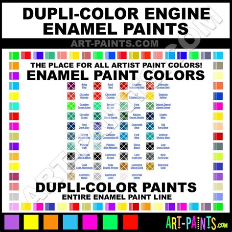 Duplicolor chart | Help Choose Paint for My Lamp | Pinterest | Green ...