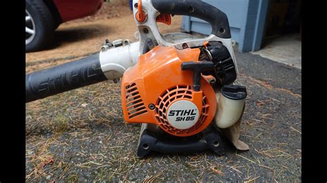 Stihl Leaf Blower Hard to Start & Won't Run - YouTube