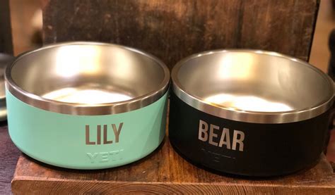 Engraved Yeti BOOMER 4 CUP Dog Bowl Insulated Pet Bowls | Etsy