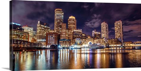 Prints Black and White Art Canvas Wall Art Oversized Home Decor Boston ...