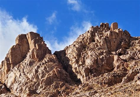 Elijah’s Cave on Munt Horeb – Mount Sinai in Saudi Arabia