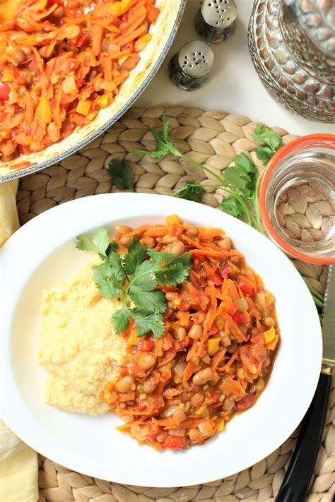 Chakalaka & Pap (Vegetable Stew from Lesotho, Africa) | Kitchen Frau