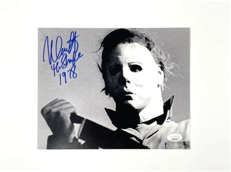 Halloween Nick Castle Michael Myers 8x10 Studio Photo JSA Horror ...