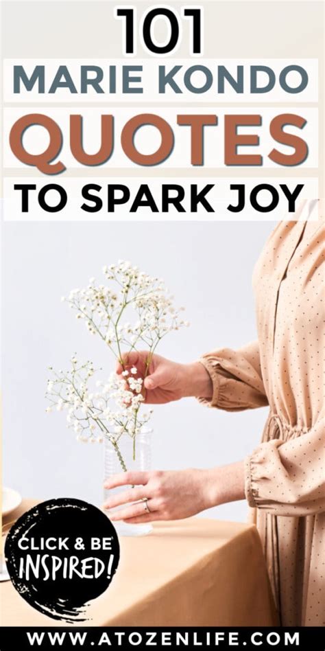 101 Marie Kondo Quotes & Sayings to Spark Joy in Your Life