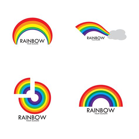 Rainbow vector icon illustration 8525307 Vector Art at Vecteezy