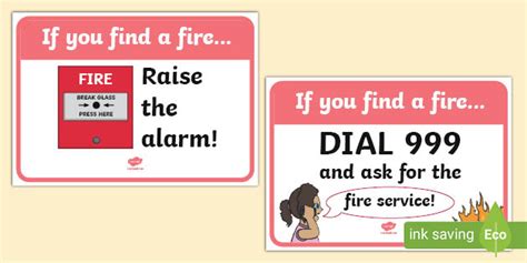 Pictures of Fire Safety Posters - Primary Resources