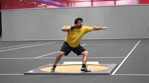 Shot Put Technique - YouTube