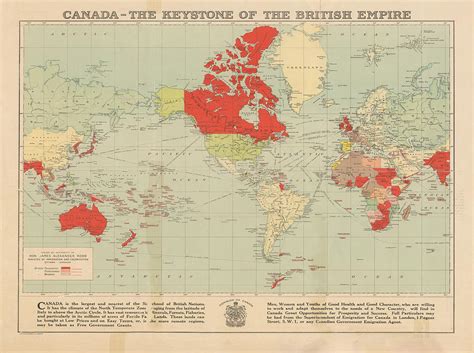 British Empire Map 1900