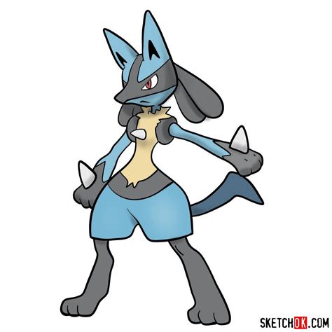 How To Draw Lucario - Resortanxiety21