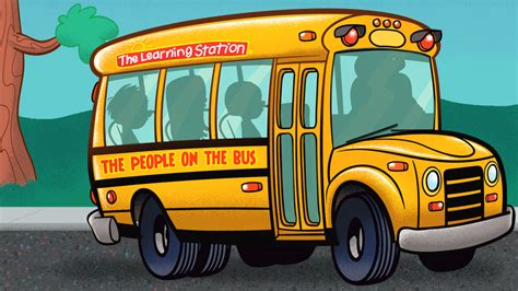 Wheels on the Bus with Lyrics - Nursery Rhymes for Children | The ...