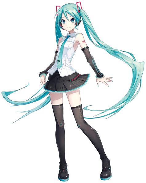 อะนิเมะสาว Hatsune Miku PNG รูปภาพ