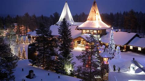 Santa Claus Village in Finnish Lapland. Xmas at North Pole : Nordic Visitor