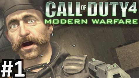 CoD4 Campaign Part 1 "Call of Duty 4: Modern Warfare" PC Gameplay - YouTube