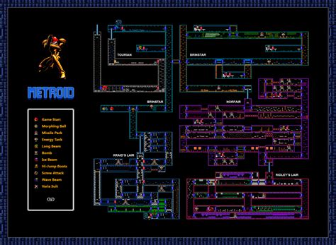 Metroid Database Maps - Metroid Database