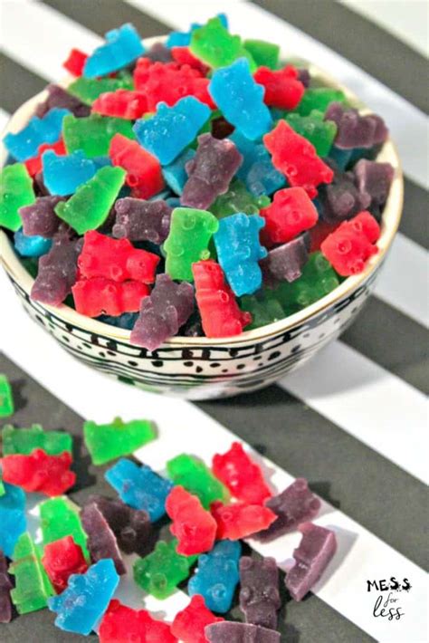 Gummy Bears Recipe | Mess for Less