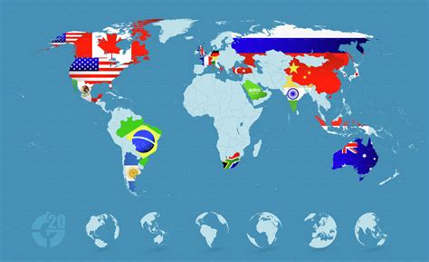 Country Flags On Detailed World Map By Pomogayev | Free Nude Porn Photos