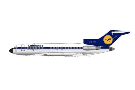 Lufthansa Boeing 727-30 D-ABIZ Polished JFox-InFlight JF-727-1-004P ...