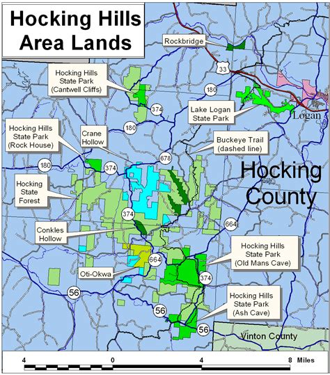 Athens Area Outdoor Recreation Guide: Hocking Hills State Park