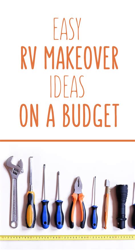 14 Easy & Impressive RV Makeover Ideas on a Budget • The Motorized Home