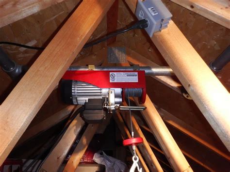 Garage Attic Electric Hoist : 7 Steps (with Pictures) - Instructables