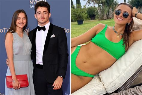 F1 star Charles Leclerc reveals he has split from stunning girlfriend ...