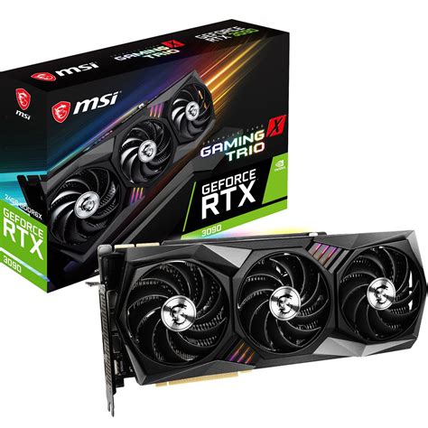 MSI (Micro Star) ME2-RTX-3090-GAMING-X-TRIO-24G MSI Gaming GeForce RTX ...