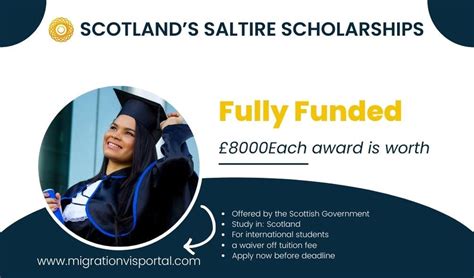 Scotland’s Saltire Scholarships. Scotland’s Saltire Scholarships is a ...