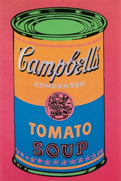 Andy Warhol-Soup Can Tomato Colored-Large-1993 Poster - Walmart.com