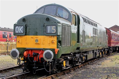 British Rail class 37 diesel locomotive D 6700, York Railfest. 2012 ...