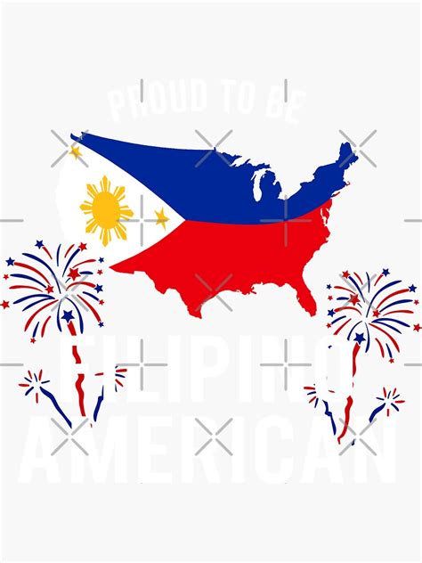 "Filipino Flag Filipino American" Sticker by FilipinoMerch | Redbubble