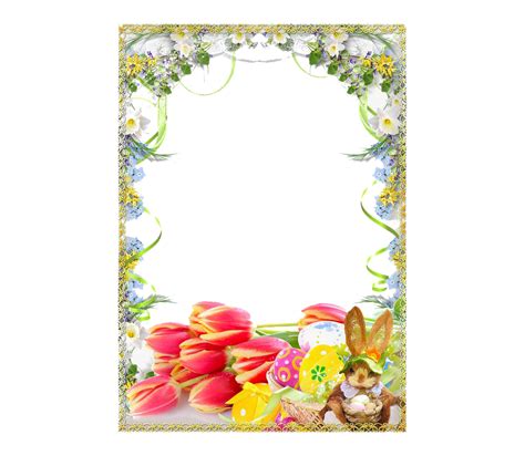 Easter Border PNG Transparent Images