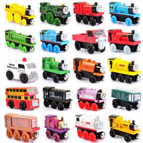 Thomas and Friends Anime Wooden Railway Trains Toy Trains Model Great ...