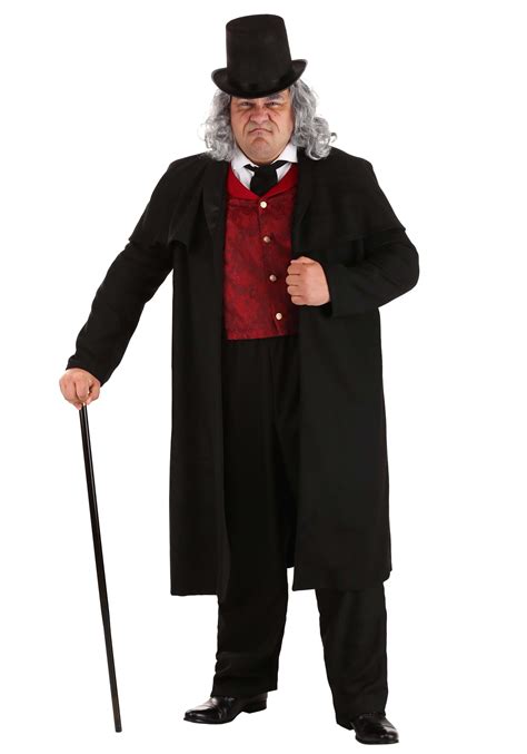 Plus Size Ebenezer Scrooge Costume