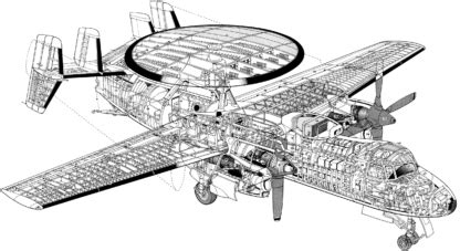 Aircraft Cutaway Drawings in High quality