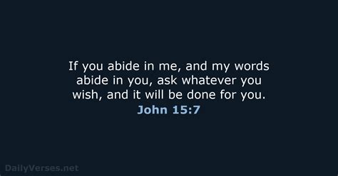 21 Bible Verses about 'Abide' - ESV - DailyVerses.net