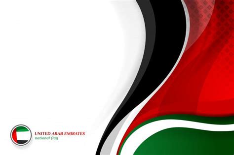 Uae flag concept backgrounds Premium Vector | Premium Vector #Freepik # ...