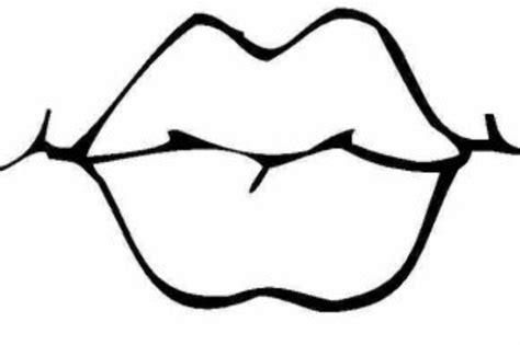 Download High Quality lips clipart outline Transparent PNG Images - Art ...