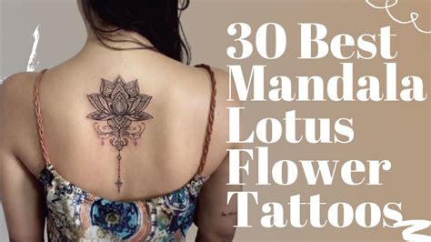 Most Attractive Mandala Lotus Flower Tattoos | Meaning of Mandala ...