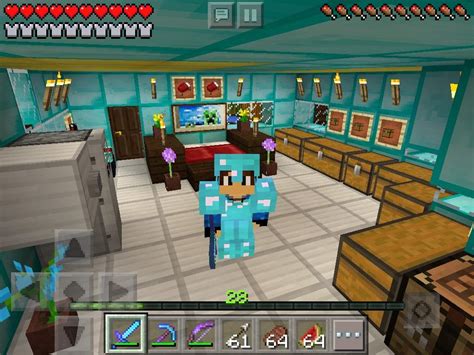 Minecraft Diamond House