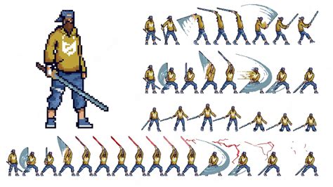 Animation Attack Sprite Sheet