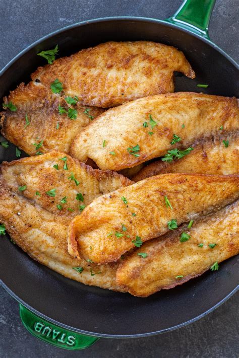 Pan Fried Tilapia Recipe - Momsdish