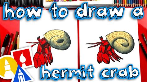 How To Draw A Hermit Crab #4