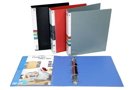 Buy KEEPING 4D Ring Binder Plastic Box File -A4 Size Office documents ...