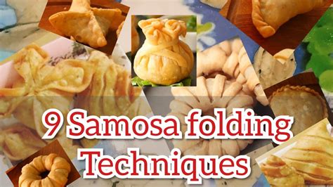 9 Samosa folding Techniques by Fashion, Tips and Cooking| Perfect ...