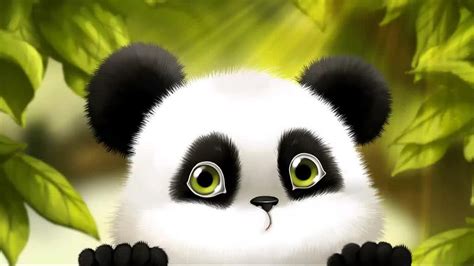 Cute Baby Panda Cartoon Wallpaper | Best HD Wallpapers