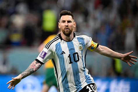 Argentina 2-1 Australia: Lionel Messi on target to set up World Cup ...